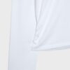 Langärmliges T-Shirt mit Raffungen