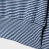Langärmliges T-Shirt mit U-Boot-Ausschnitt und gestreifter Schärpe Langärmliges T-Shirt mit U-Boot-Ausschnitt und gestreifter Schärpe