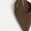 Leder-Absatzschuhe