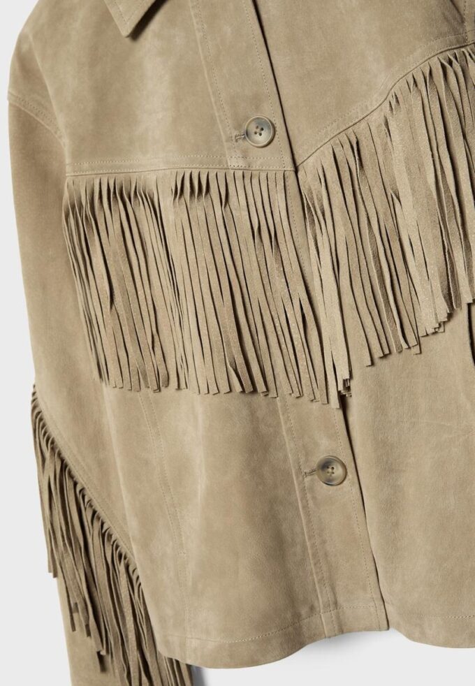 Lederjacke mit Fransen Lederjacke mit Fransen