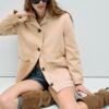 Lederjacke mit Taschen Lederjacke mit Taschen