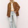 Lederjacke mit Taschen Lederjacke mit Taschen