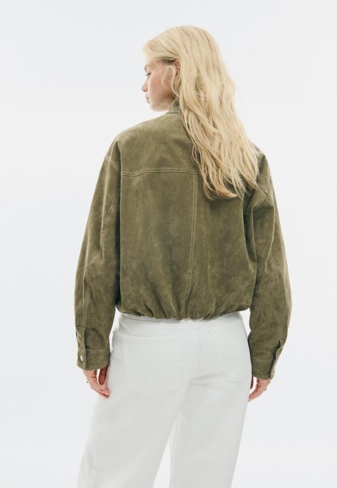 Lederjacke mit Taschen Lederjacke mit Taschen