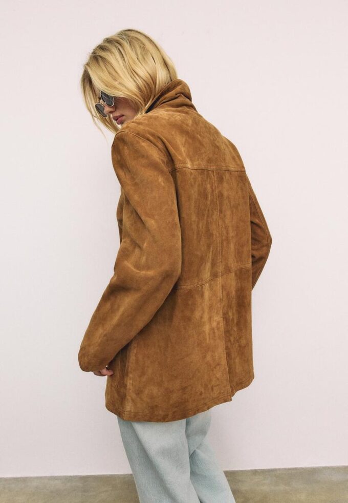 Lederjacke mit Taschen Lederjacke mit Taschen