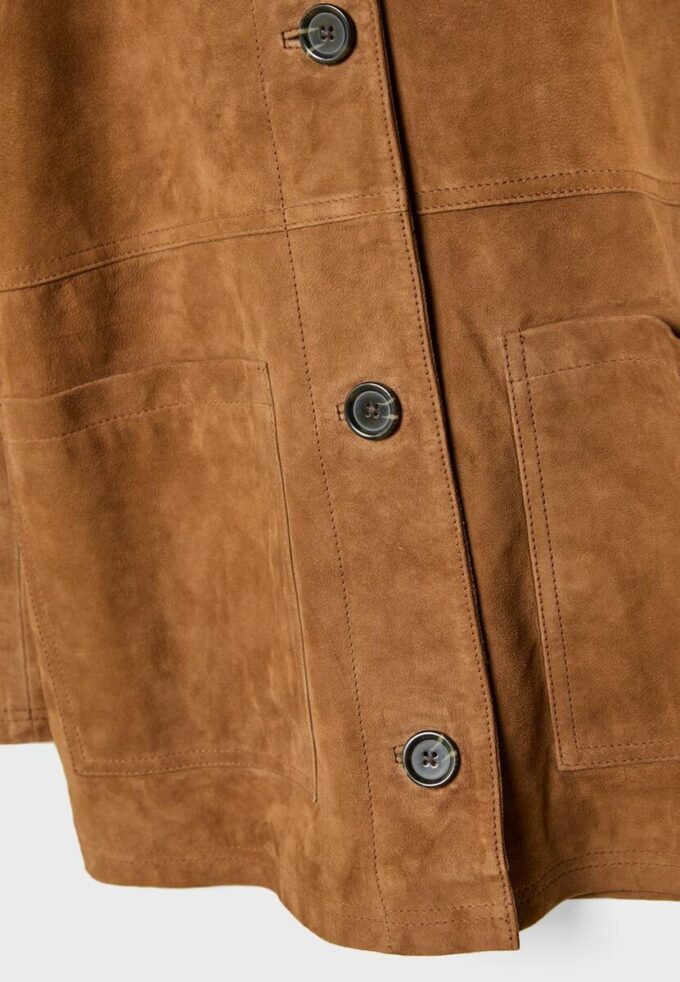 Lederjacke mit Taschen Lederjacke mit Taschen