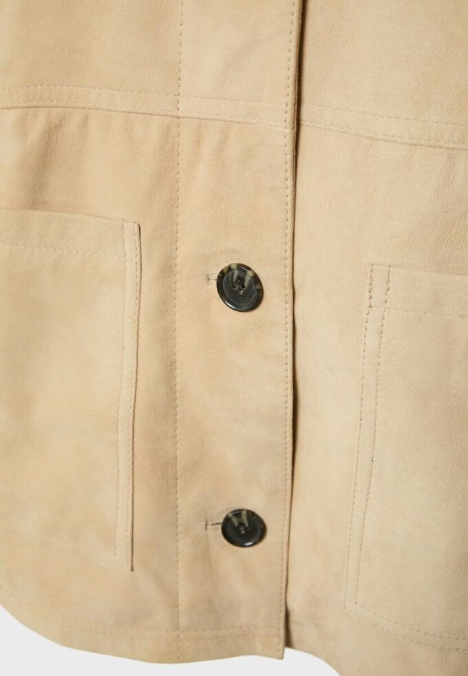 Lederjacke mit Taschen Lederjacke mit Taschen