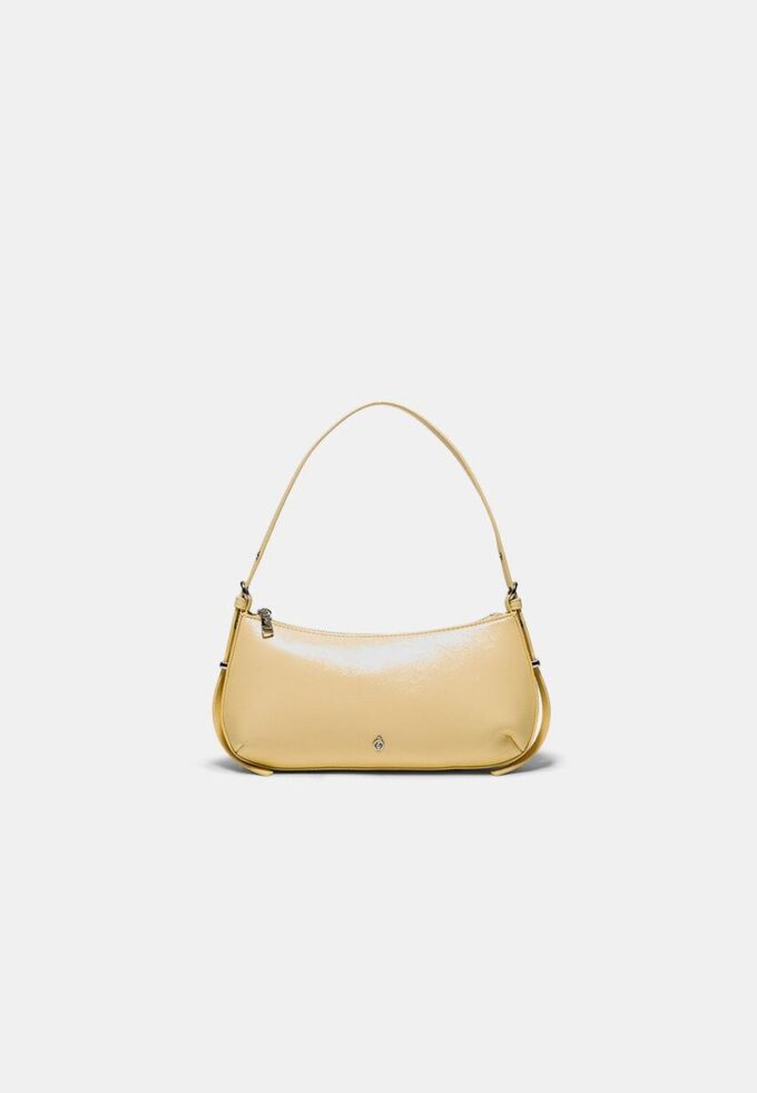 Längliche Schultertasche mit Ösen