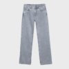 Low-Rise-Jeans mit geradem Bein