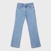 Low-Rise-Jeans mit geradem Bein