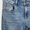 Low-Rise-Jeans mit Schlag