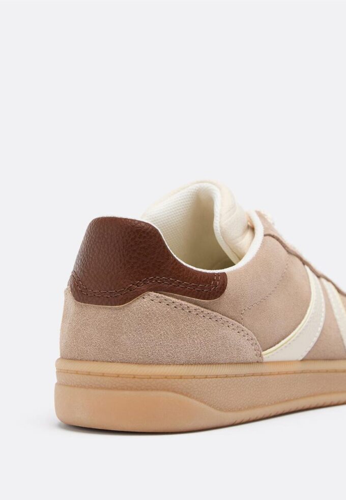 Lässige Ledersneaker