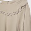 Lyocell-Hose mit Abnähern und Kette