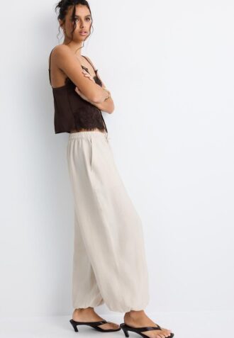 Lyocell-Sarouel-Hose