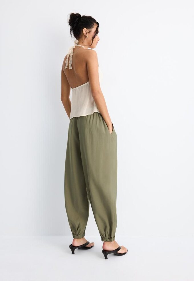 Lyocell-Sarouel-Hose