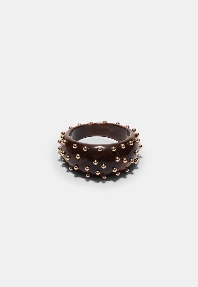 Maxi-Armband mit Nieten