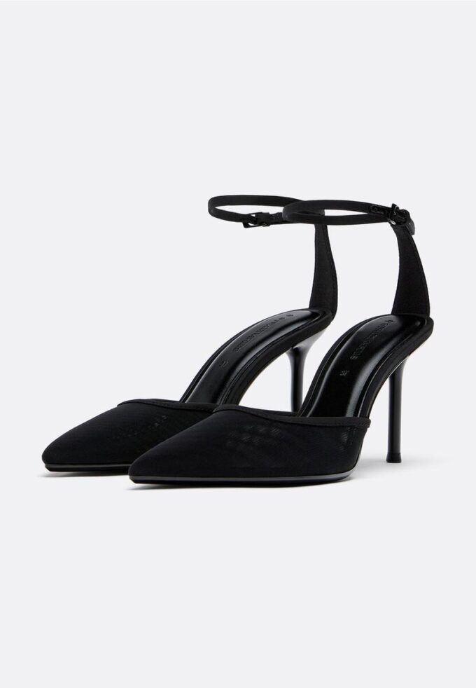Mesh-Absatzschuhe