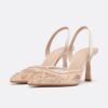 Mesh-Absatzschuhe mit Strass Mesh-Absatzschuhe mit Strass