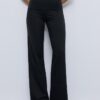 Mesh-Hose mit umgeschlagenem Bund