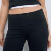 Mesh-Hose mit umgeschlagenem Bund
