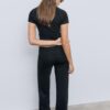 Mesh-Hose mit umgeschlagenem Bund