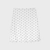 Midi-Rock aus Tüll mit Polka-Dots