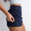 Mini-Skort aus Kunstwildleder Mini-Skort aus Kunstwildleder