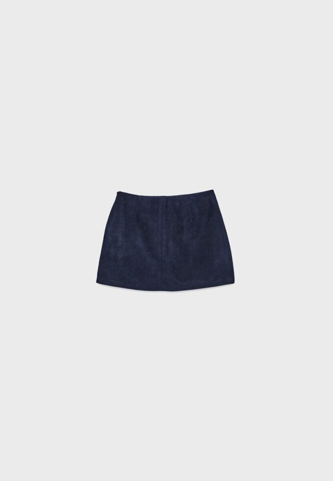 Mini-Skort aus Kunstwildleder Mini-Skort aus Kunstwildleder