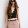 Mini-Skort mit Gürtel