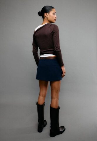 Mini-Skort mit Gürtel Mini-Skort mit Gürtel