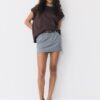 Mini-Skort mit Gürtel