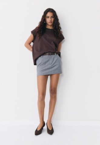 Mini-Skort mit Gürtel Mini-Skort mit Gürtel