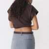 Mini-Skort mit Gürtel