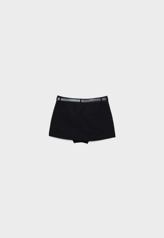 Mini-Skort mit Gürtel Mini-Skort mit Gürtel
