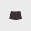 Mini-Skort mit Gürtel