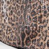 Mini-Skort mit Pailletten im Animal-Print