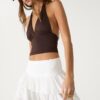 Mini-Skort mit Rüschen