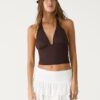 Mini-Skort mit Rüschen