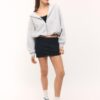 Mini-Skort mit Spitzenbesatz Mini-Skort mit Spitzenbesatz