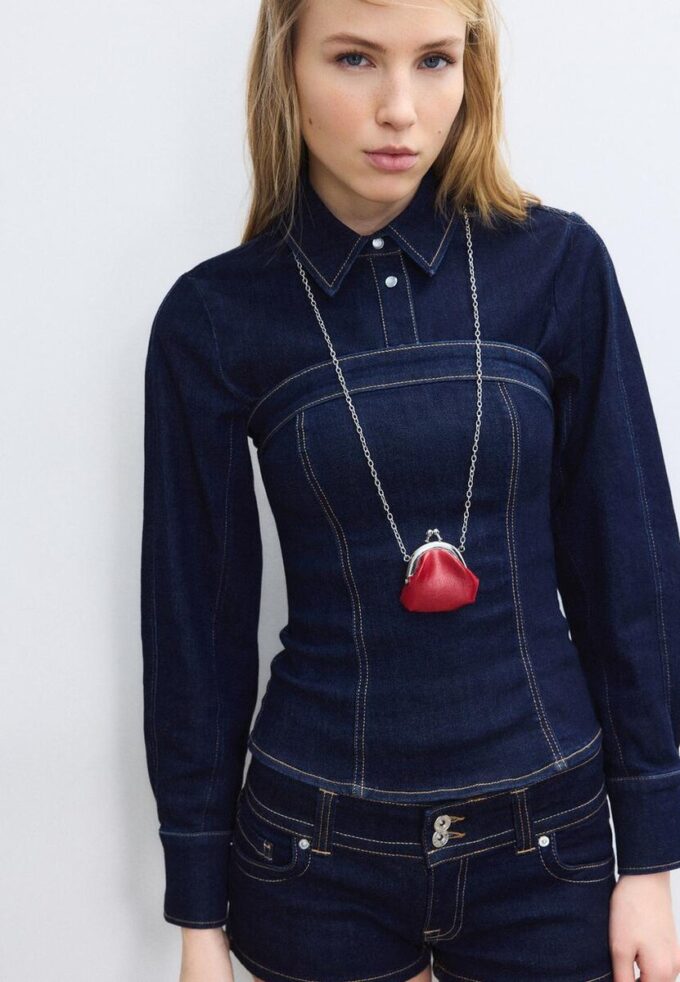 Mini-Tasche-Halskette