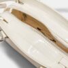 Mini-Tote-Umhängetasche mit Kokosnuss-Effekt