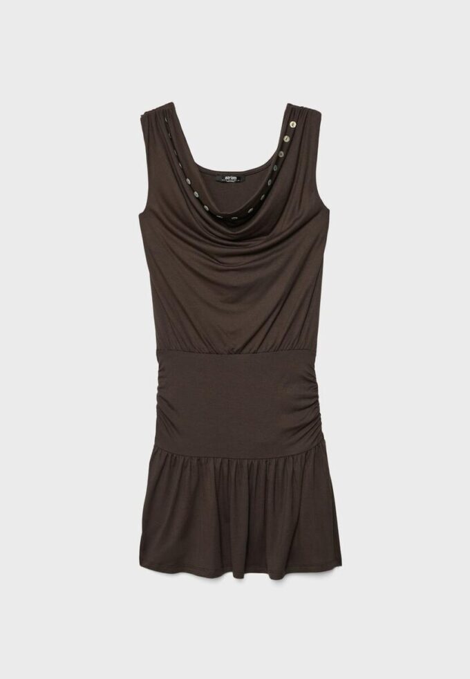 Multifunktionales Kleid mit Knöpfen Multifunktionales Kleid mit Knöpfen