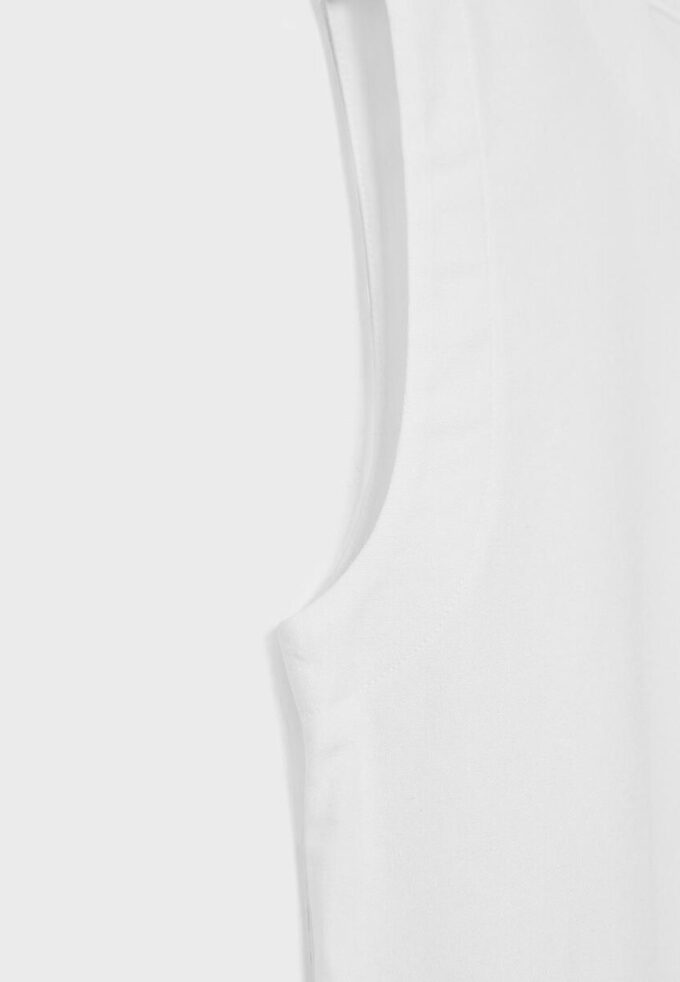 Oberteil mit Racerback in Leinenoptik Oberteil mit Racerback in Leinenoptik
