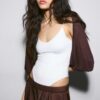Offener Strickcardigan