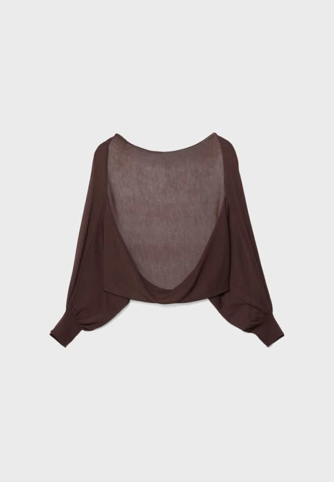 Offener Strickcardigan