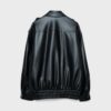 Oversize-Bikerjacke in Lederoptik Oversize-Bikerjacke in Lederoptik