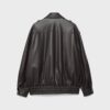 Oversize-Bikerjacke in Lederoptik Oversize-Bikerjacke in Lederoptik