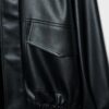 Oversize-Bikerjacke in Lederoptik Oversize-Bikerjacke in Lederoptik