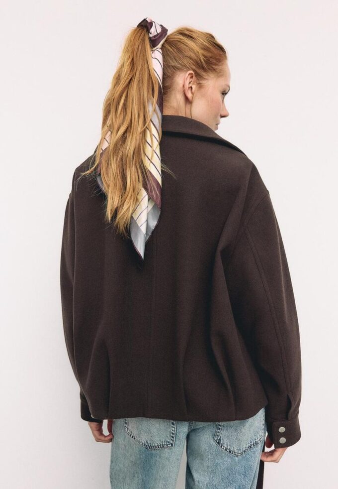 Oversize-Bomberjacke mit Soft Touch-Gefühl