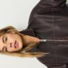 Oversize-Jacke im gewaschenen Leder-Look Oversize-Jacke im gewaschenen Leder-Look