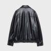 Oversize-Jacke in Lederoptik